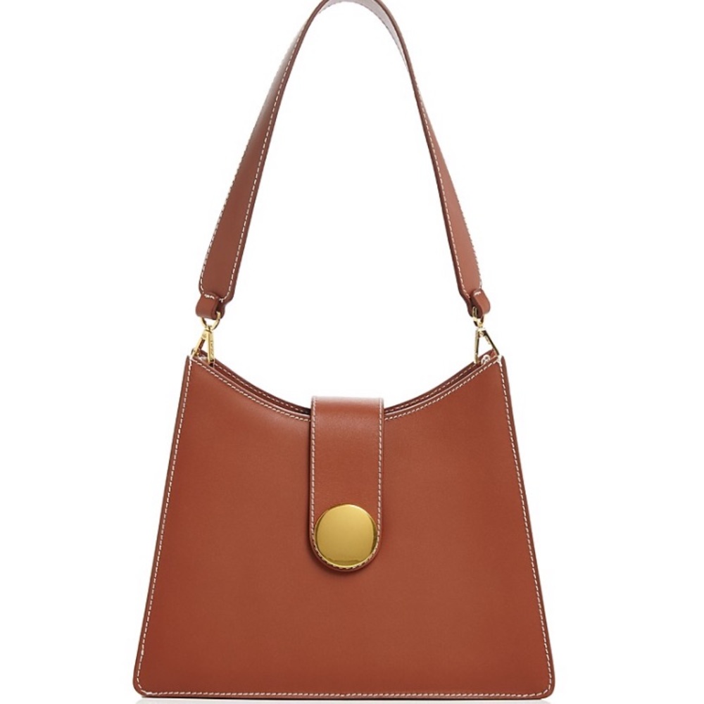 Elleme Cat Volcano Medium Leather Shoulder Bag